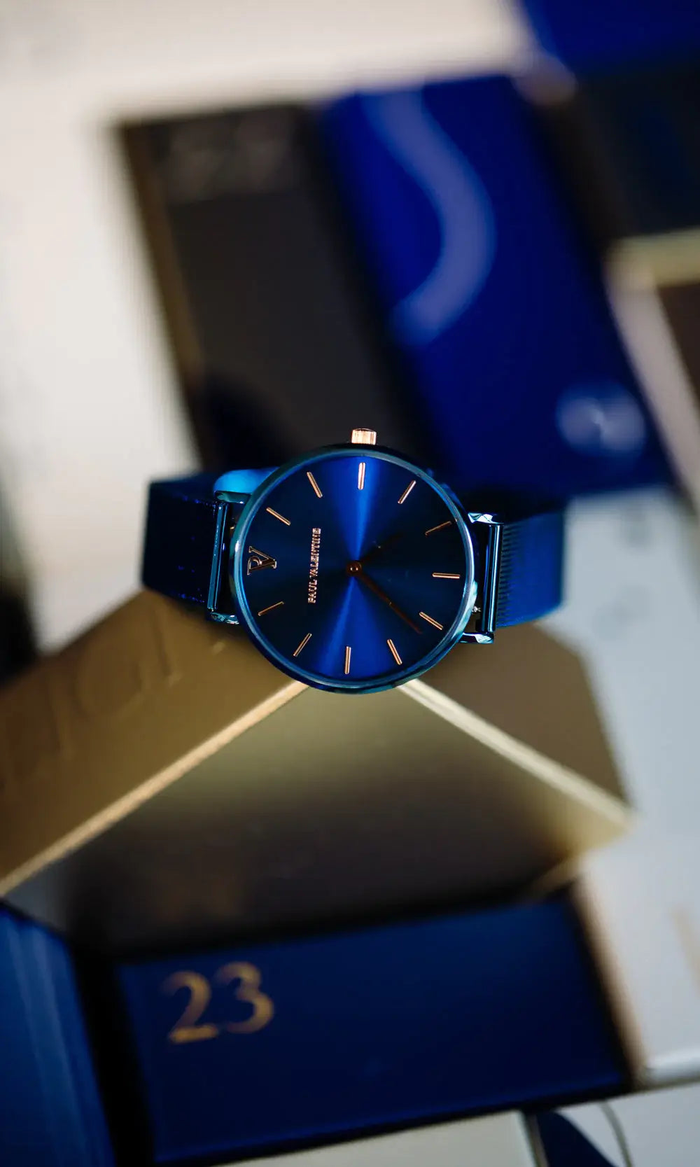 PV Adventskalender Gold x Blue Mesh